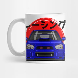 Blue Impreza WRX STI Blobeye Mug